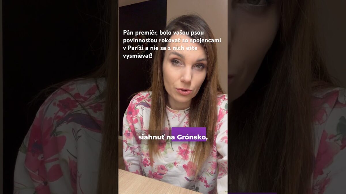 Vďaka Ficovi Slovensko skončí ako Putinov dezert•Monika P. Masariková