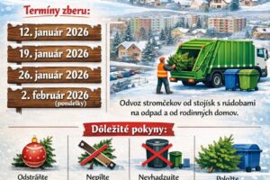 mesto trenčianske teplice: zber vianočných stromčekov v trenčianskych tepliciach Mesto Trenčianske Teplice: Zber vianočných stromčekov v Trenčianskych Tepliciach