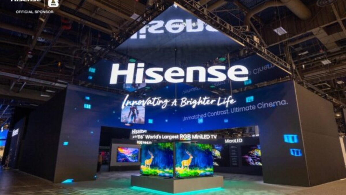 Hisense oznamuje príchod televízorov RGB MiniLED pre rok 2026 do Európy