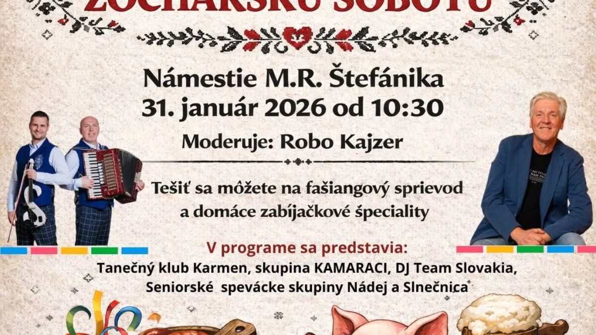 Kultúra Topoľčany: FAŠIANGOVÁ ŽOCHÁRSKA SOBOTA