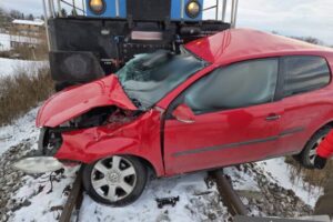 Vodička vošla na priecestie do dráhy prichádzajúceho rušňa, zrážku neprežili dve...