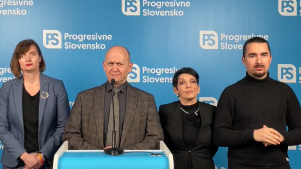 Progresívci varujú pred fašizáciou Slovenska, podľa nich SNS s novým návrhom zákona prichádza na pomoc extrémistom