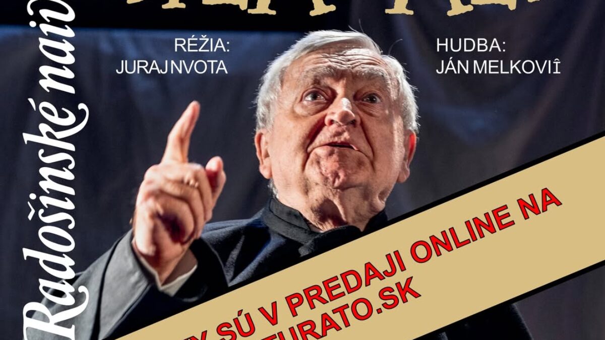 Kultúra Topoľčany: Posledné vstupenky na Radošinské naivné divadlo a ich predstavenie Ako sme sa hľadali, ktoré sa bude konať v Spoločenskom dome v Topoľčanoch v nedeľu 18.januára o 16:00 hodine, si môžete zakúpiť už le