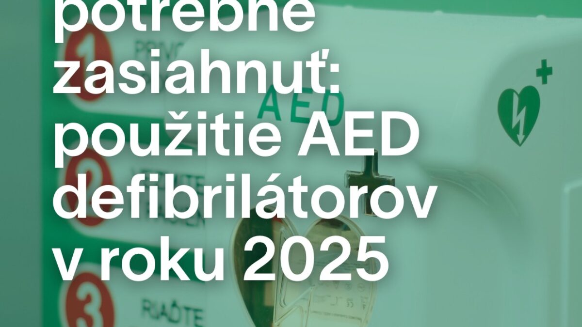 Mesto Nitra: KAŽDÉ POUŽITIE DEFIBRILÁTOROV MÁ ZMYSEL – ŠTATISTIKA ZA ROK 2025