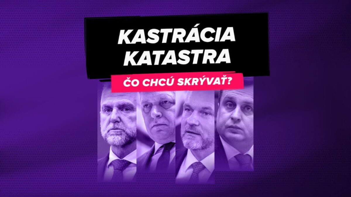 Live: Kastrácia katastra – vieme prečo