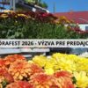 Mesto Sereď: VÝZVA PRE PREDAJCOV | FLÓRAFEST 2026 SEREĎ