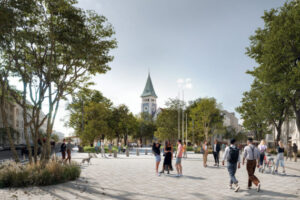 Námestie SNP v Bratislave prechádza obnovou, magistrát priblížil termíny