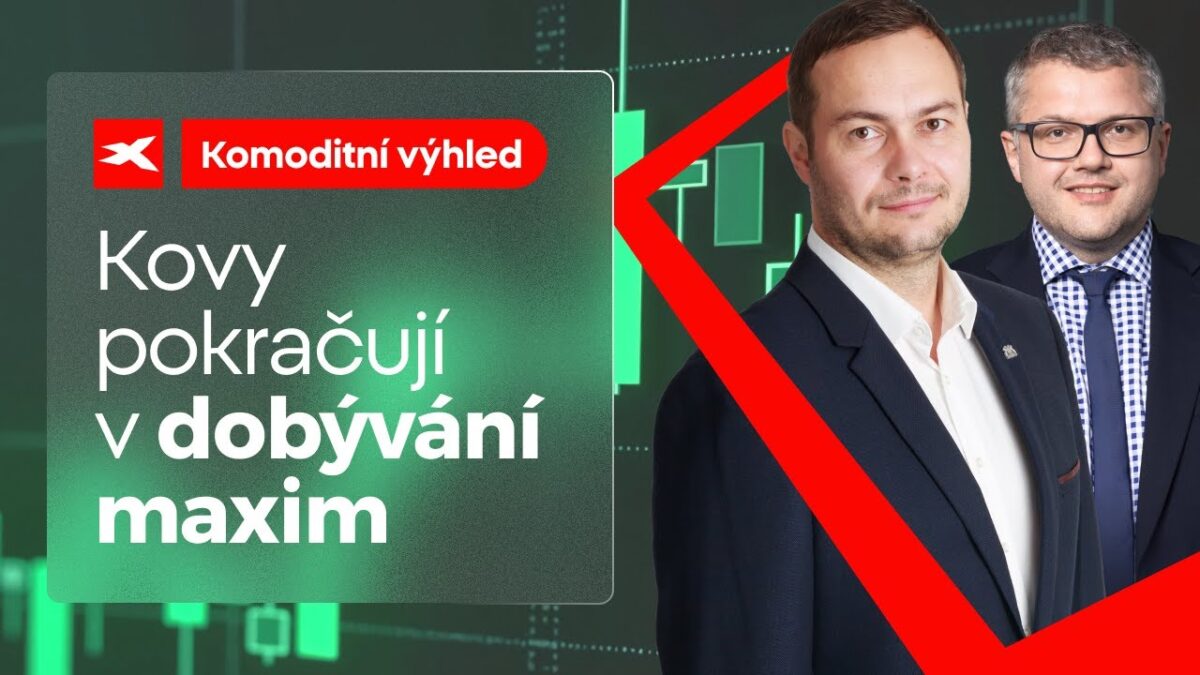 XTB: Komoditní výhled: Zlato, stříbro a měď jsou na nových rekordech. Co je žene vzhůru?