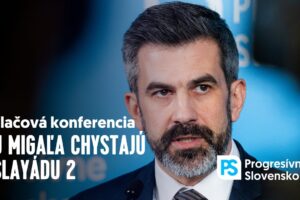 U ministra Migaľa chystajú „Slayádu 2“ | Tlačová konferencia PS, 16. január 2026