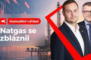 XTB: Komoditní výhled: Zemní plyn v USA roste tento týden kvůli mrazům už o polo...