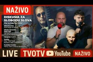 NAŽIVO :Diskusia za slobodu slova. Filip „Fiki“ Sulík a Richard R...