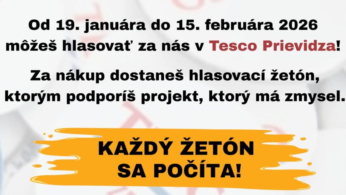Mesto Handlová: PODPORTE PROJEKT CVČ HANDLOVÁ V GRANTOVOM PROJEKTE PRE MLADÝCH