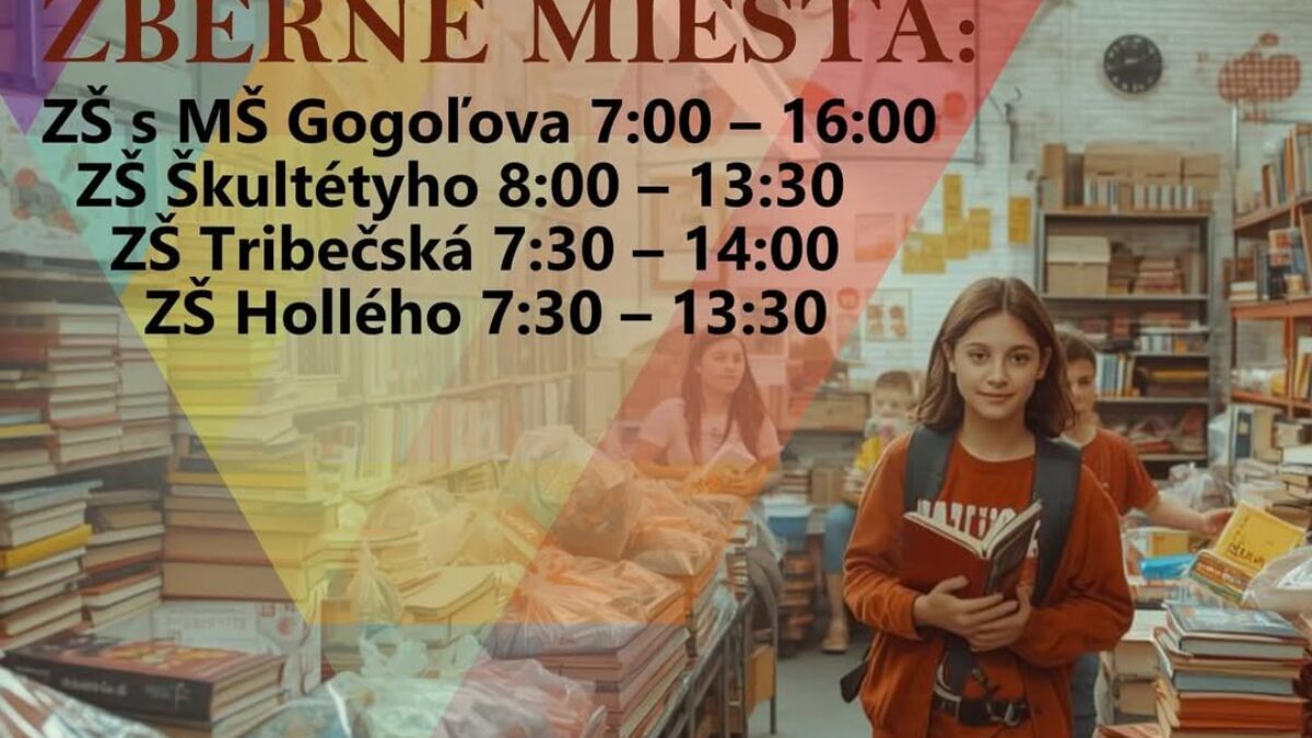 Mesto Topoľčany: KNIŽNÁ BURZA V TOPOĽČANOCH