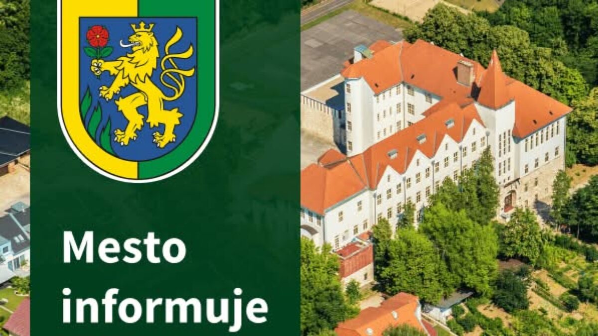 Mesto Levice: Informácia o dočasnej zmene stránkových dní na referáte daní a poplatkov: