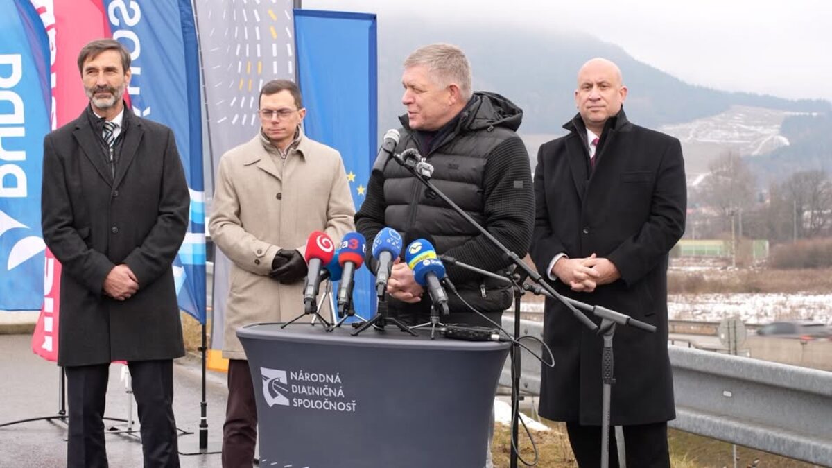 Robert Fico: NAJDRAHŠIA DIAĽNICA JE TÁ, KTORÁ NEEXISTUJE – MY JU STAVIAME