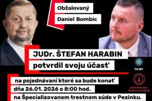 TV MY: Obžalovaný Daniel Bombic