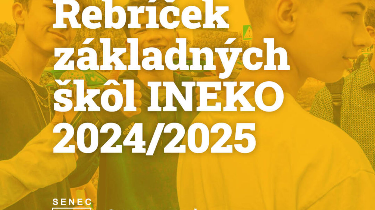 Mesto Senec: Rebríček základných škôl INEKO 2024/2025: Senec má dôvod na radosť
