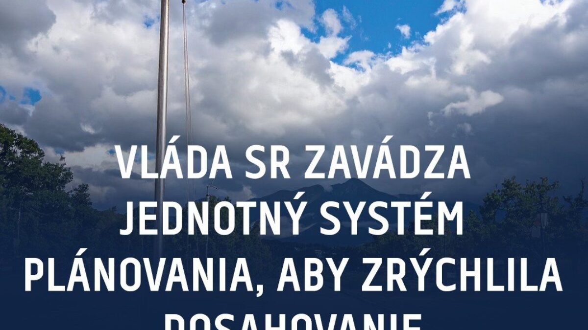 VLÁDA SR SCHVÁLILA VYTVORENIE INTEGROVANÉHO STRATEGICKÉHO EKOSYSTÉMU – EFEKTÍVNE ZA VÝSLEDKAMI