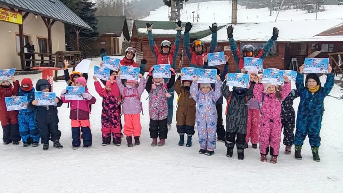 Mesto Žiar nad Hronom: Lyžiarske kurzy pre predškolákov sú v plnom prúde