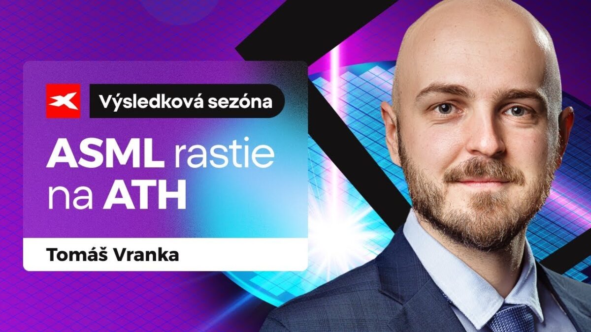XTB: Výsledková sezóna s XTB: Výborné výsledky ASML, akcie za rok +110 %