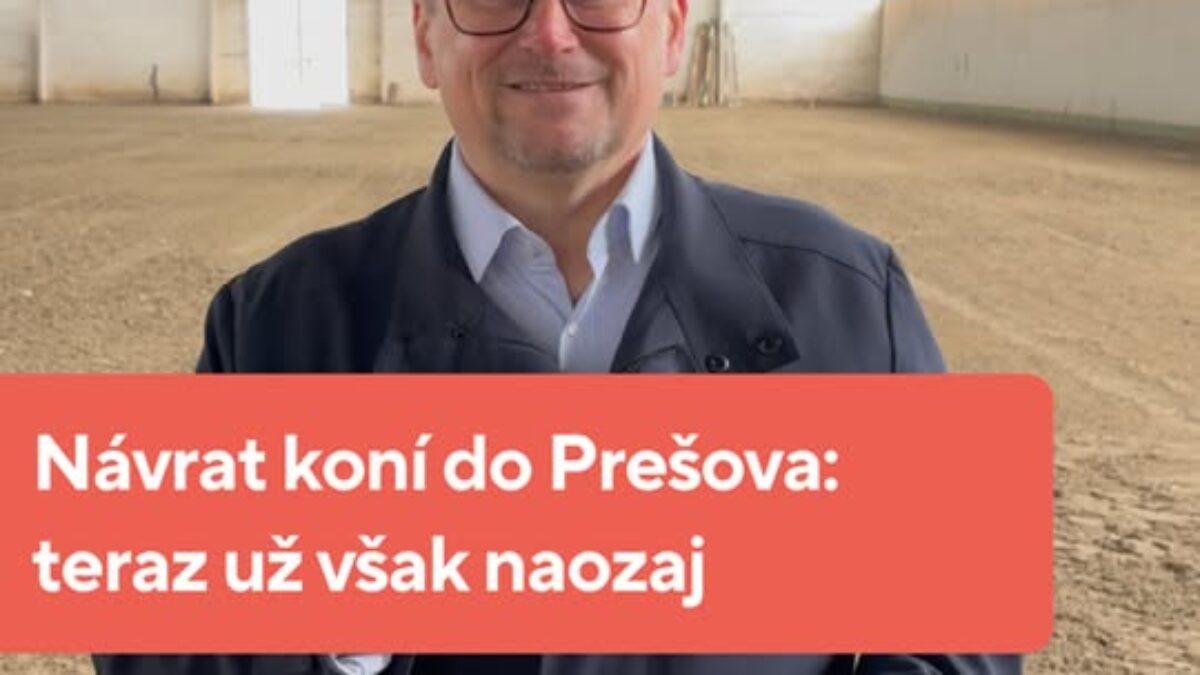 Mesto Prešov: NÁVRAT KONÍ DO PREŠOVA