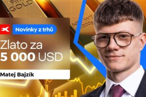 XTB: Zlato dosáhlo 5 000 USD za unci. Geopolitika, chaos nebo něco většího?