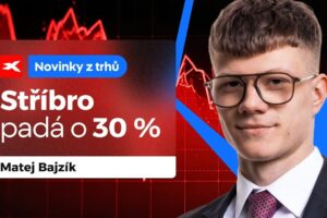 XTB: Stříbro zkolabovalo: −30 % a historický šok