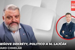 Záznam z nedeľnej relácie s Petrom Bielikom.