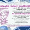 Mesto Modra: STRETNUTIE RODIČOV PREDŠKOLÁKOV