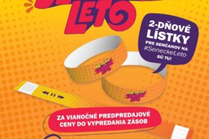 Mesto Senec: SENECKÉ LETO 60 – zvýhodnený predpredaj pre Senčanov