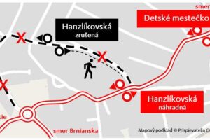 Mesto Trenčín: POZOR: Dočasná zmena na zastávke Hanzlíkovská!