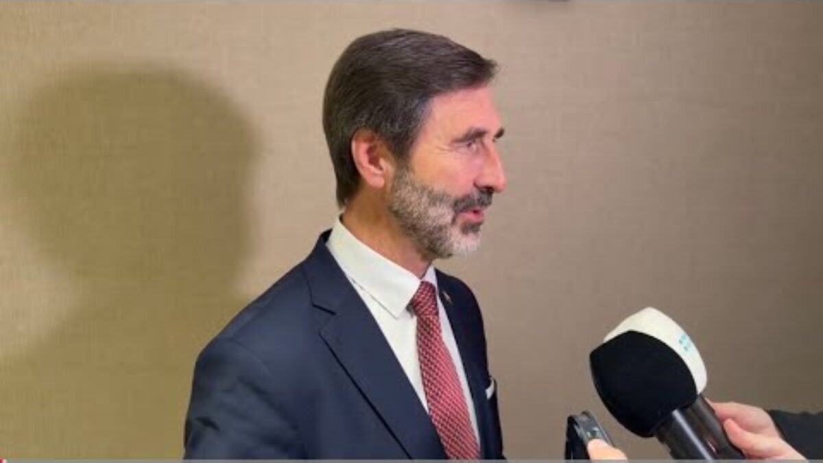 Tlačový brífing ministra Juraja Blanára v rámci pracovnej cesty v Indonézii