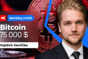 XTB: Bitcoin 75 000 $, nerealizovaná ztráta Michaela Saylora