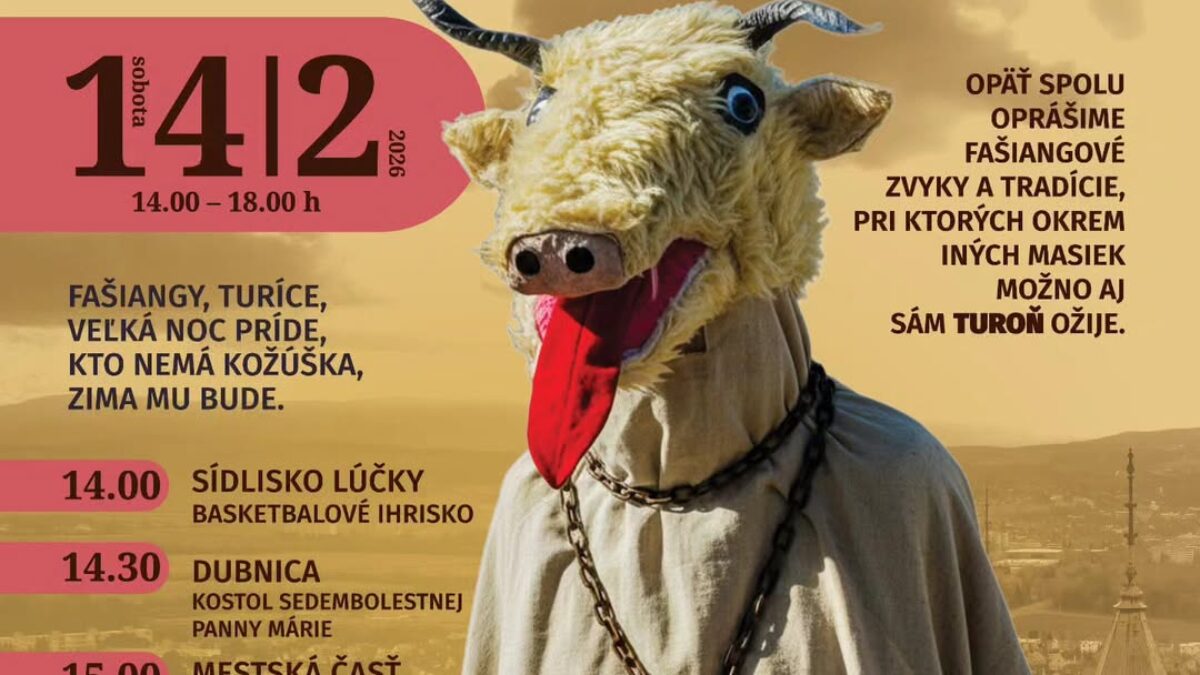 Kultúrne centrum Bojnice: Pozývame vás na obľúbený Fašiangový sprievod mestom Bojnice