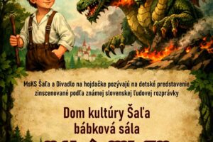 Kultúra Šaľa: POZOR, POZOR!