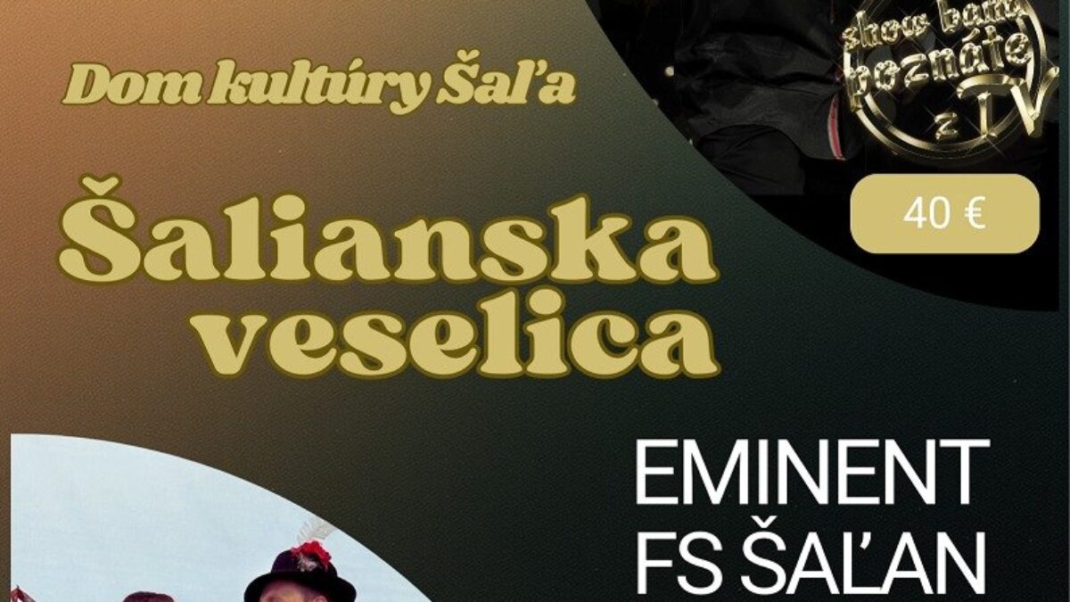 Kultúra Šaľa: Kultúra Šaľa updated their cover photo.