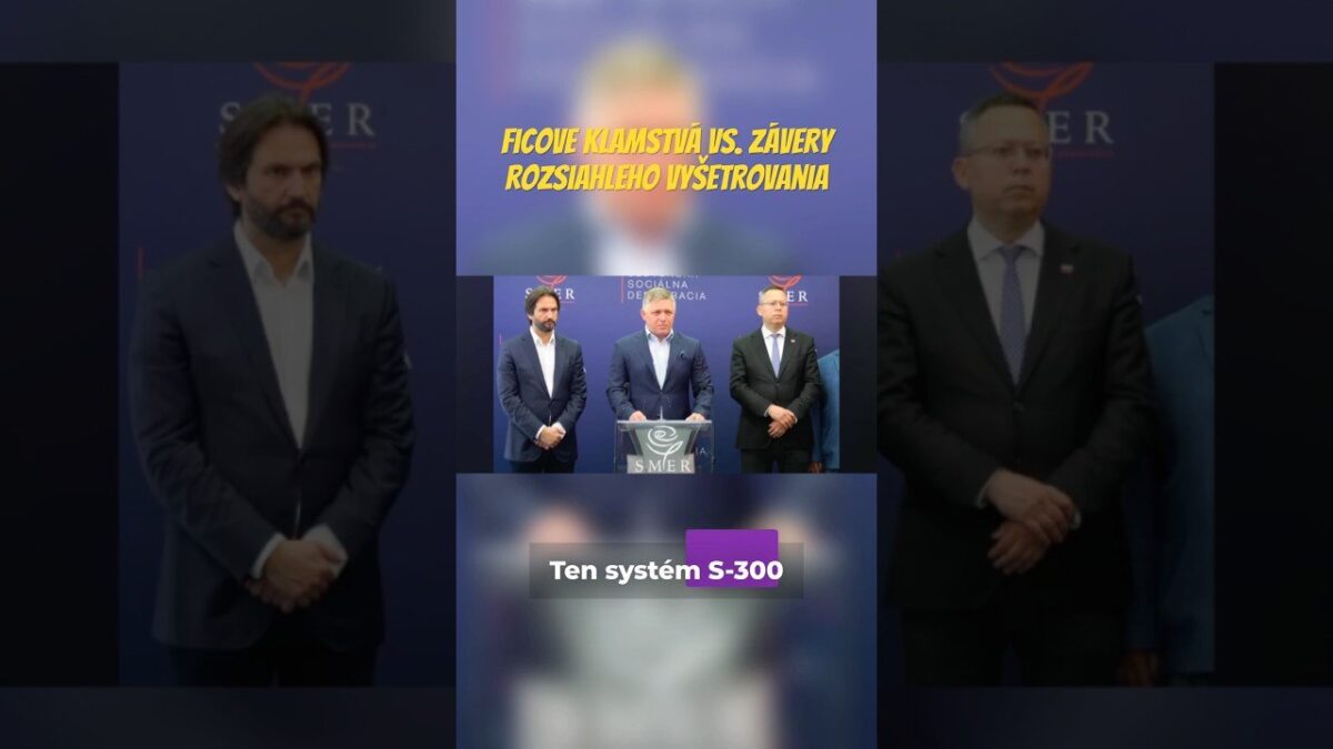 Je to zlý premiér a zlý klamár