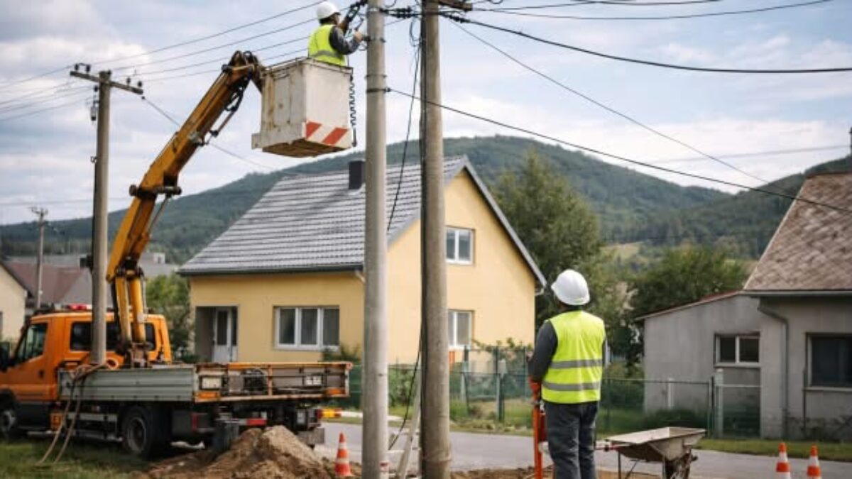 Mesto Krásno nad Kysucou: Rekonštrukcia elektrickej siete v lokalite Blažkov