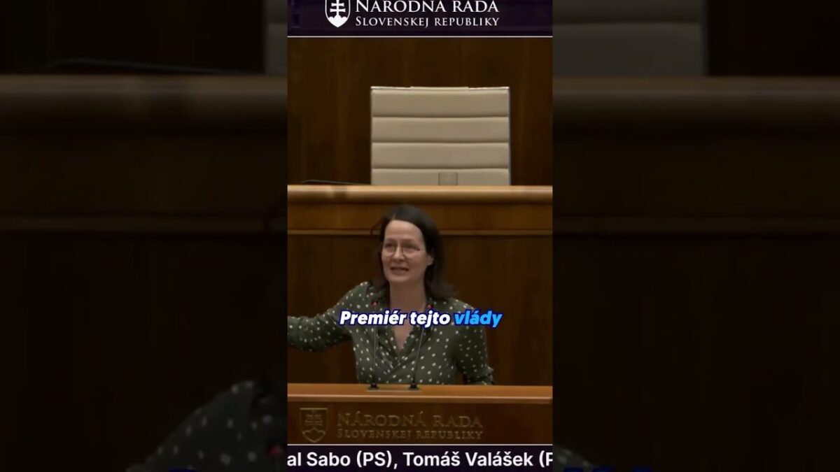 Vláda Roberta Fica je banda, ktorá ohla trestný zákon | Zuzana ŠTEVULOVÁ