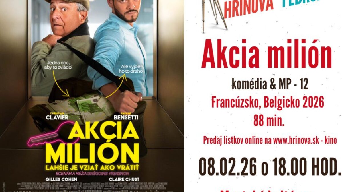 Mesto Hriňová: POZVÁNKA DO KINA POĽANA