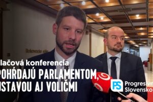 Vládna koalícia pohŕda parlamentom, ústavou aj voličmi | Tlačový brífing PS, 4. ...