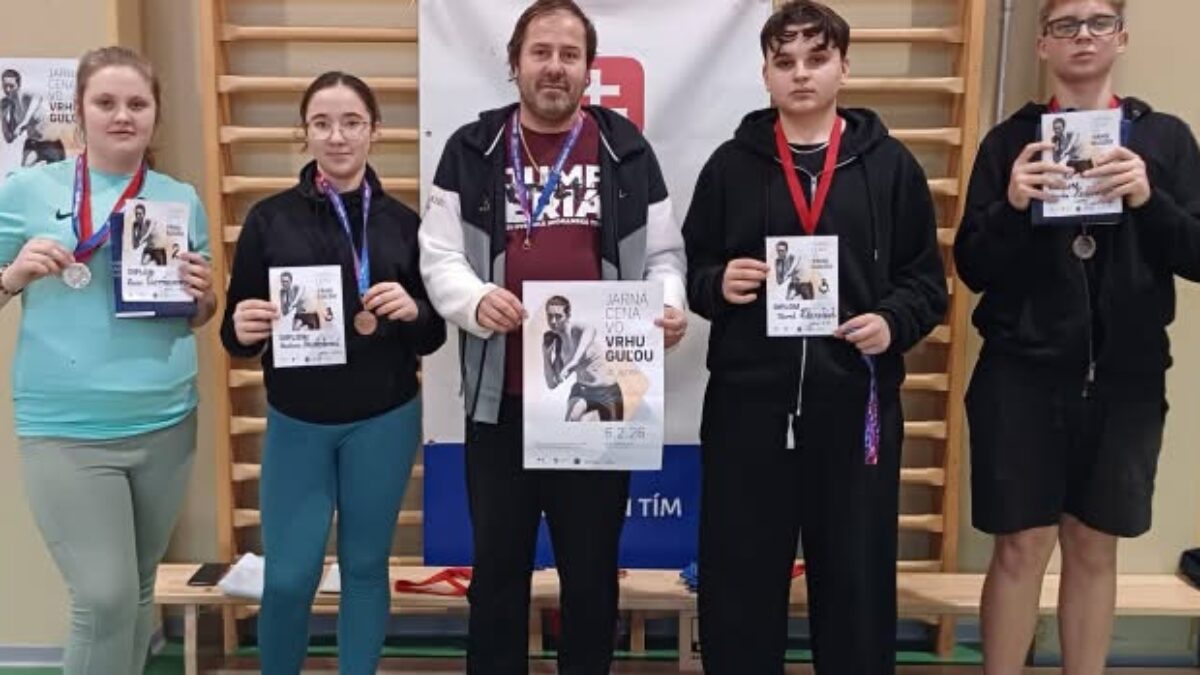 Mesto Krásno nad Kysucou: Úspešná Jarná cena vo vrhu guľou pre atlétov z Krásna!