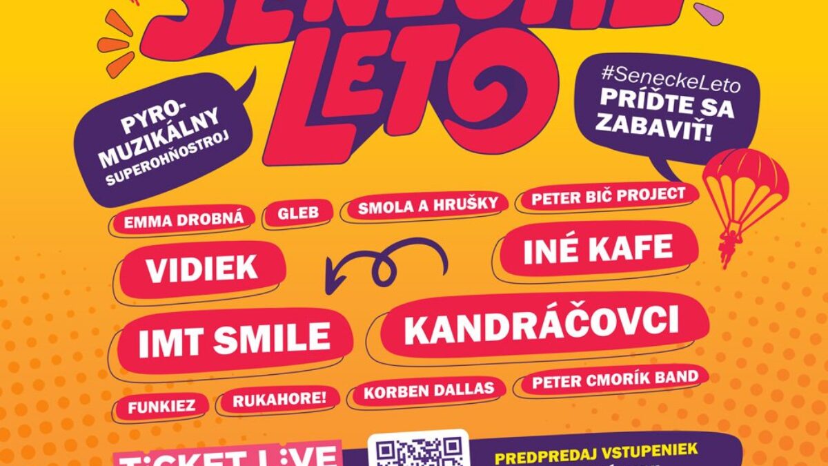 Mesto Senec: SENECKÉ LETO – 60. ROČNÍK