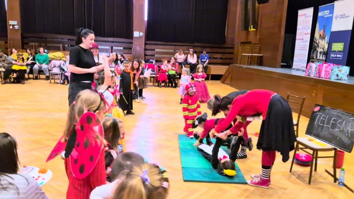 Kultúra Topoľčany: Veselí klauni na Detskom karnevale v Topoľčanoch