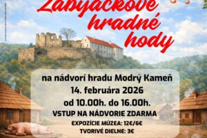 Hrad Modrý Kameň: Zabíjačkové hradné hody na hrade Modrý Kameň