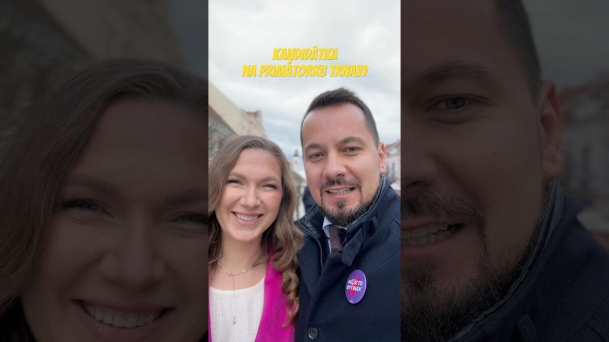 Predstavujeme kandidátku na primátorku Trnavy – Ľubicu Horváthovú•Juraj Šeliga