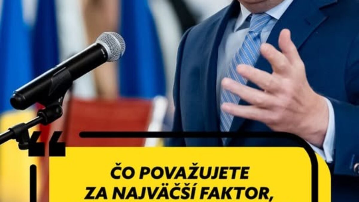 ŠTUDENT SA PÝTA, PREMIÉR ODPOVEDÁ.