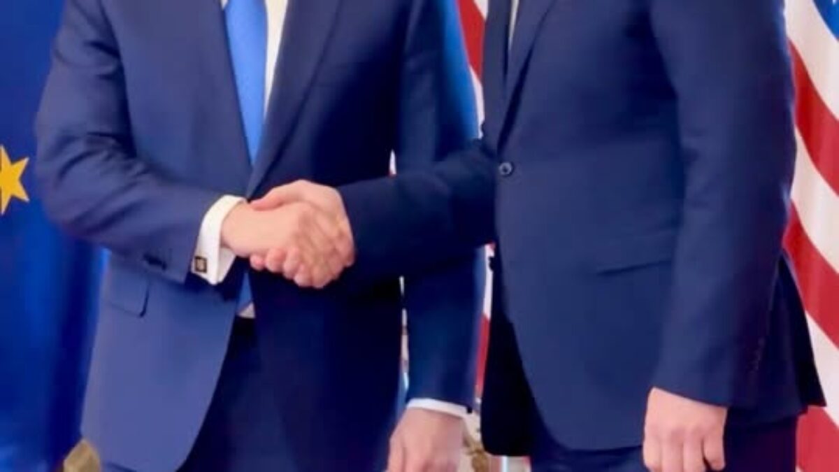 Robert Fico: Predseda vlády SR Robert Fico prijal ministra zahraničných vecí Spojených štátov amerických Marca Ru