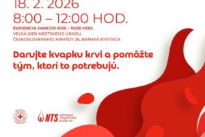 Mesto Banská Bystrica: POZÝVAME VÁS NA VALENTÍNSKU KVAPKU KRVI