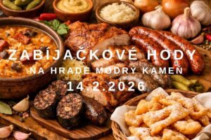 Hrad Modrý Kameň: Zabíjačkové hradné hody na Modrom Kameni sú úspešne za nami!